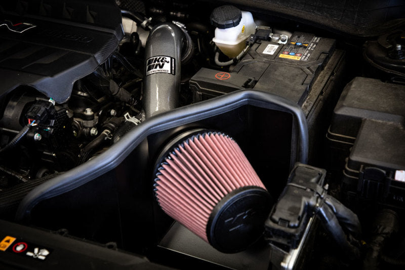 K&N 2022 Hyundai Elantra N 2.0L L4 Silver Typhoon Intake K&N Engineering KNN69-5329TC