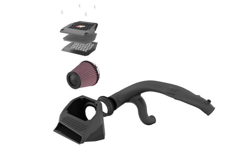 K&N 2023 Ford Bronco Raptor V6 3.0L F/I 63 Series Aircharger Performance Air Intake System K&N Engineering KNN63-2625