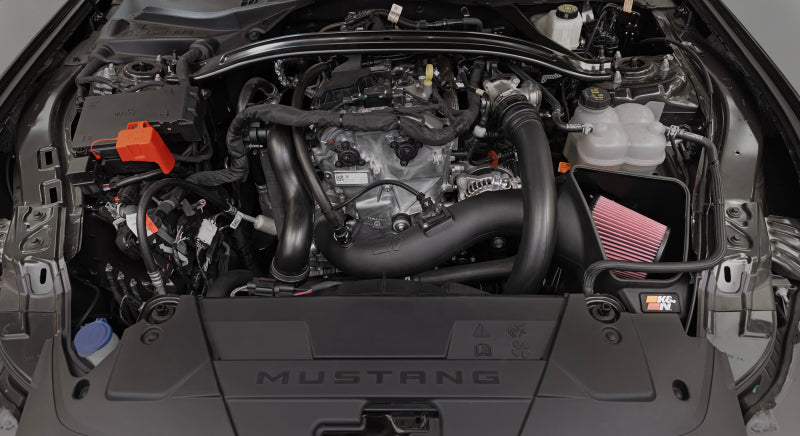 K&N 2024 Ford Mustang Ecoboost L4-2.3L F/L Turbo Aircharger - Cold Air Intake System K&N Engineering KNN63-2627