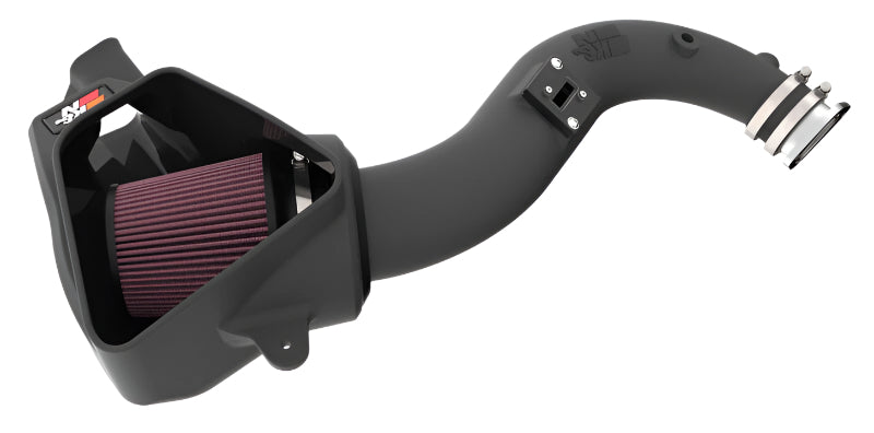 K&N 2024 Ford Mustang Ecoboost L4-2.3L F/L Turbo Aircharger - Cold Air Intake System K&N Engineering KNN63-2627