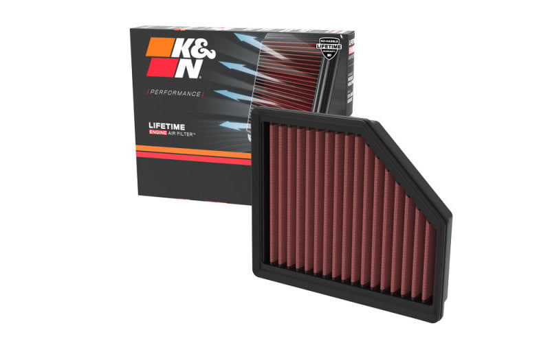 K&N 21-22 Nissan Qashqai III 1.3L L4 F/I Replacement Air Filter K&N Engineering KNN33-3174
