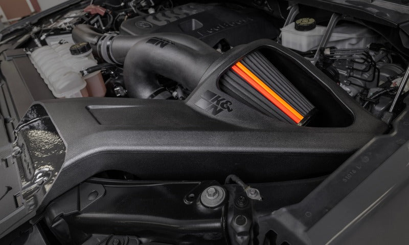 K&N 21-24 Chevrolet Silverado 1500 V8 5.3L/6.2L F/L NextGen Dryflow Cold Air Intake K&N Engineering KNN50-2617D