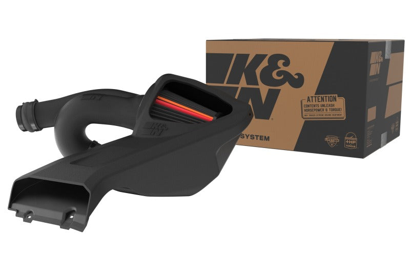 K&N 21-24 Chevrolet Silverado 1500 V8 5.3L/6.2L F/L NextGen Dryflow Cold Air Intake K&N Engineering KNN50-2617D