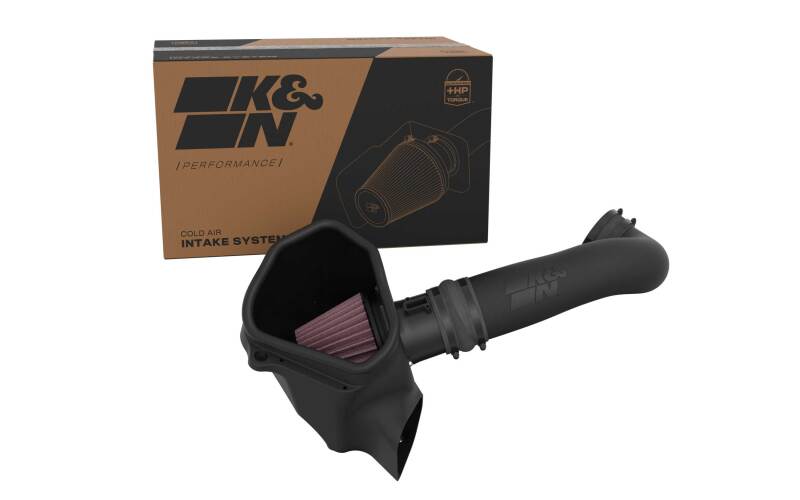 K&N 22-24 Cadillac CT5 6.2L V8 Performance Air Intake System K&N Engineering KNN63-3121