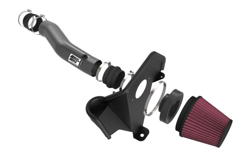 K&N 22-24 Jeep Grand Cherokee L/WL 3.6L V6 Performance Air Intake System K&N Engineering KNN77-1587KC