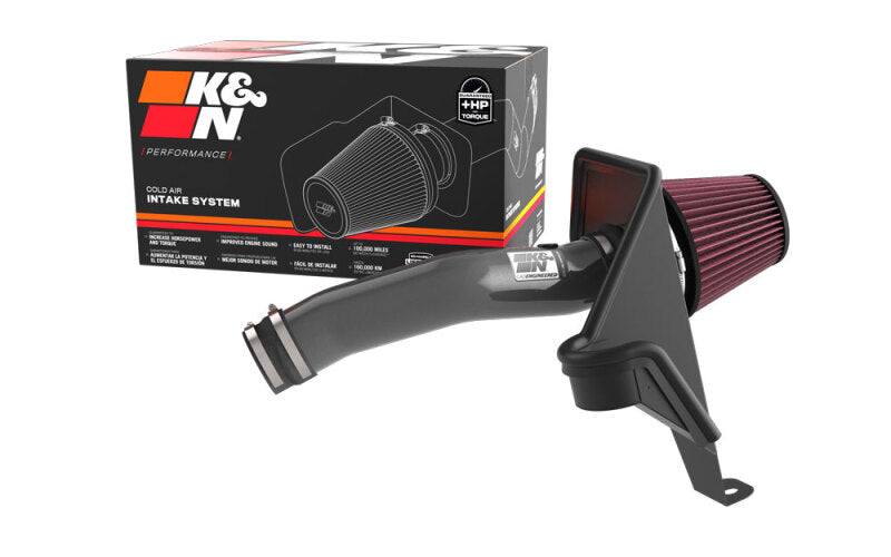 K&N 22-24 Jeep Grand Cherokee L/WL 3.6L V6 Performance Air Intake System K&N Engineering KNN77-1587KC