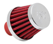 Load image into Gallery viewer, K&amp;N 2in Base OD x .375in Flange ID x 1.75in H Rubber Base Crankcase Vent Filter K&amp;N Engineering KNN62-1600RD