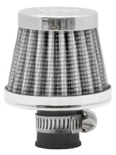 Load image into Gallery viewer, K&amp;N 2in Base OD x .375in Flange ID x 1.75in H Rubber Base Crankcase Vent Filter - White K&amp;N Engineering KNN62-1600WT