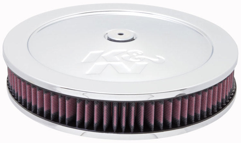 K&N 5 1/8in Flange 11in OD 3 1/4in Height w/ Vent Custom Air Cleaner Assembly K&N Engineering KNN60-1170