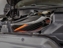 Load image into Gallery viewer, K&amp;N 50-2613D cold air intake system installed on 2020-2026 Ford F-250 6.7L Power Stroke diesel engine bay