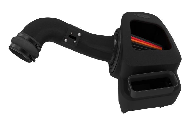 Roto-molded airbox housing from K&N 50-3119D cold air intake for GM 6.6L diesel