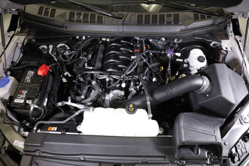 K&N 63 Series AirCharger Performance Intake 15-19 Ford F150 5.0L V8 F/I K&N Engineering KNN63-2610