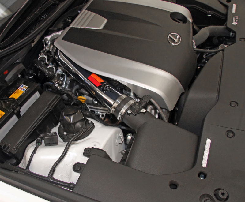 K&N 69 Series Performance Typhoon Intake Kit - Polished for 13-14 Lexus GS350 3.5L V6 K&N Engineering KNN69-8704TP