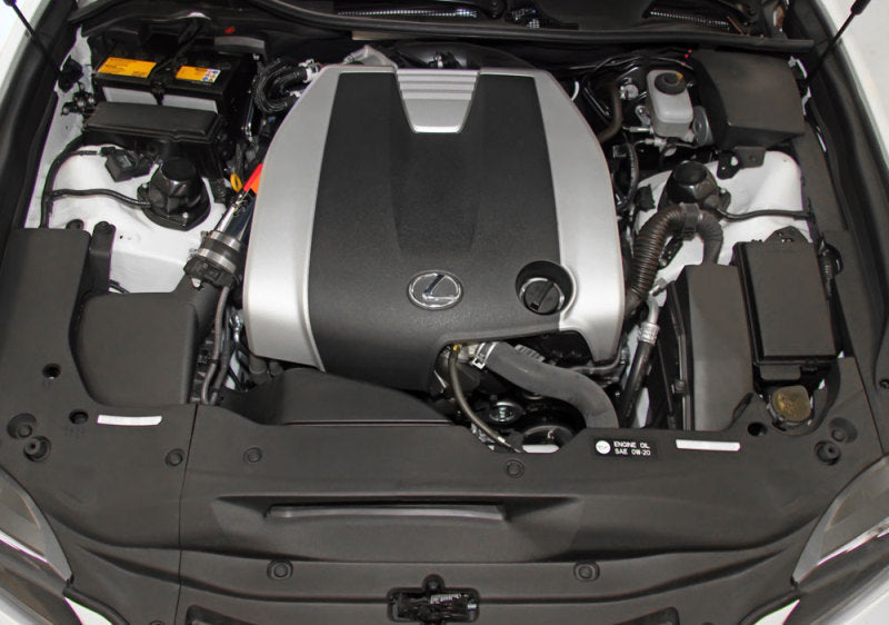 K&N 69 Series Performance Typhoon Intake Kit - Polished for 13-14 Lexus GS350 3.5L V6 K&N Engineering KNN69-8704TP