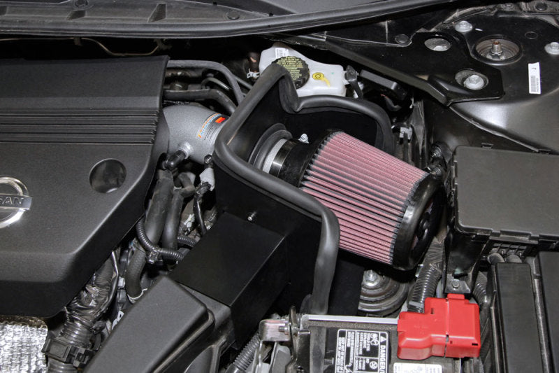 K&N 69 Series Typhoon Performance Intake Kit - Silver for 13-14 Nissan Altima 2.5L L4 K&N Engineering KNN69-7064TS