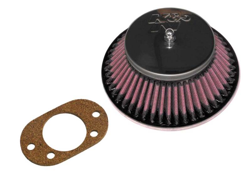 K&N 90-92 Rover Mini 1275 L4 Round Tapered Flange 1.875in 2.25in Over Height Custom Racing Assembly K&N Engineering KNN56-9330