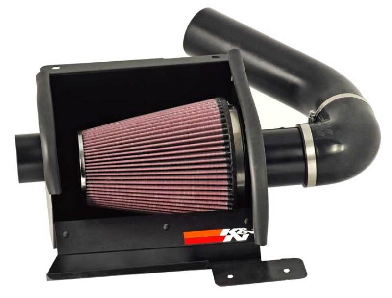 K&N 97-08 Ford E350/#450 Econoline V10-6.8L Black High Flow Performance Kit - Black Ops Auto Works