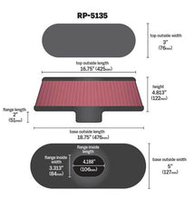 Load image into Gallery viewer, K&amp;N Air Filter with Carbon Fiber Top and Base K&amp;N Engineering KNNRP-5135