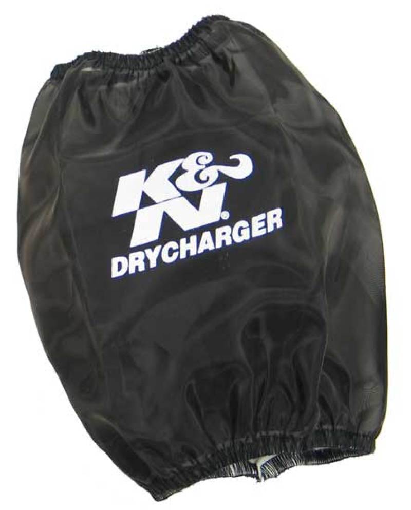 K&N Black DryCharger Round Tapered Air Filter Wrap 5.5in Base ID x 4.5in Top ID x 6.5in H K&N Engineering KNNRC-4630DK