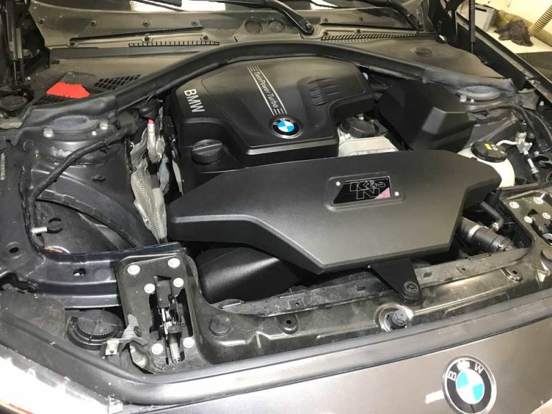 K&N BMW 2-3-4 Series N20 Engine Performance Air Intake System K&N Engineering KNN57S-2001