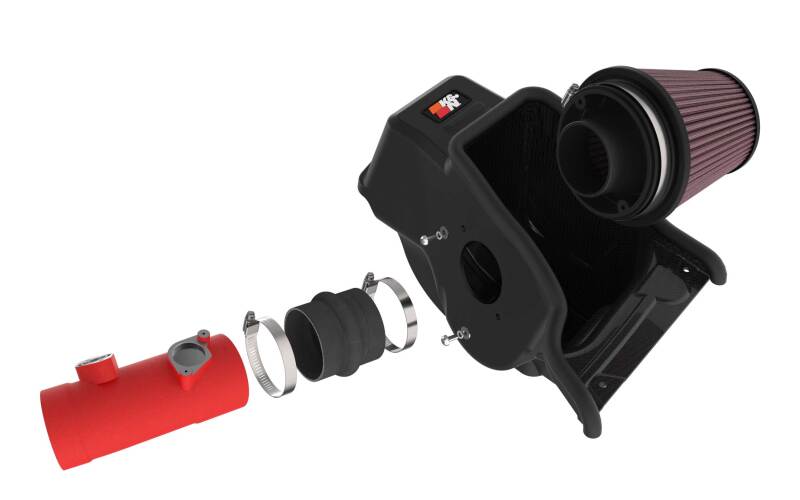 Performance cold air intake for Honda Civic Type R FL5 with K20C1 turbo engine