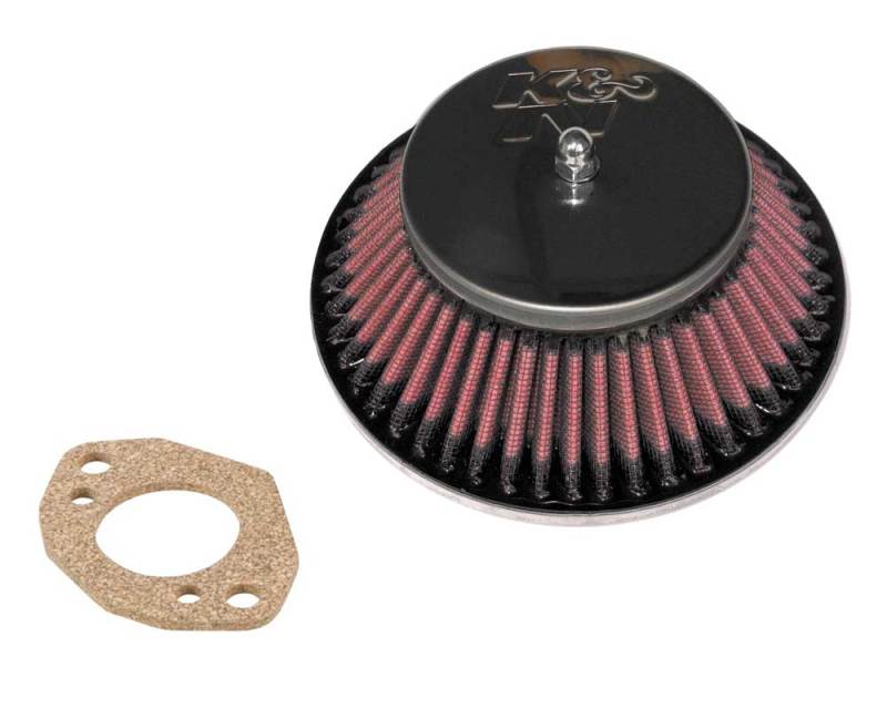 K&N Custom Racing Assembly - Round Tapered - Red 1.375in Neck Flange - 2.25in Over Height K&N Engineering KNN56-9320