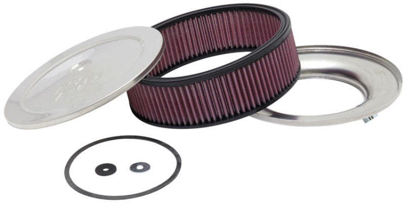 K&N Custom Round Filter 5-1/8in FLG / 9in OD x 4-1/8in HW/VENT K&N Engineering KNN60-1120
