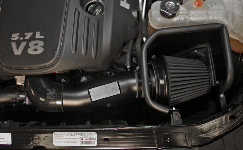 K&N Dodge/Chrysler 5.7/6.1L V8 Black Performance Intake Kit K&N Engineering KNN71-1542