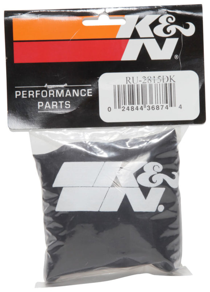 K&N Drycharger Air Filter Wrap RU-2815 Black K&N Engineering KNNRU-2815DK