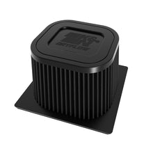 Load image into Gallery viewer, K&amp;N Dryflow diesel air filter full view black synthetic media