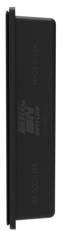 K&N Dryflow filter installed in RAM 6.7L Cummins air box