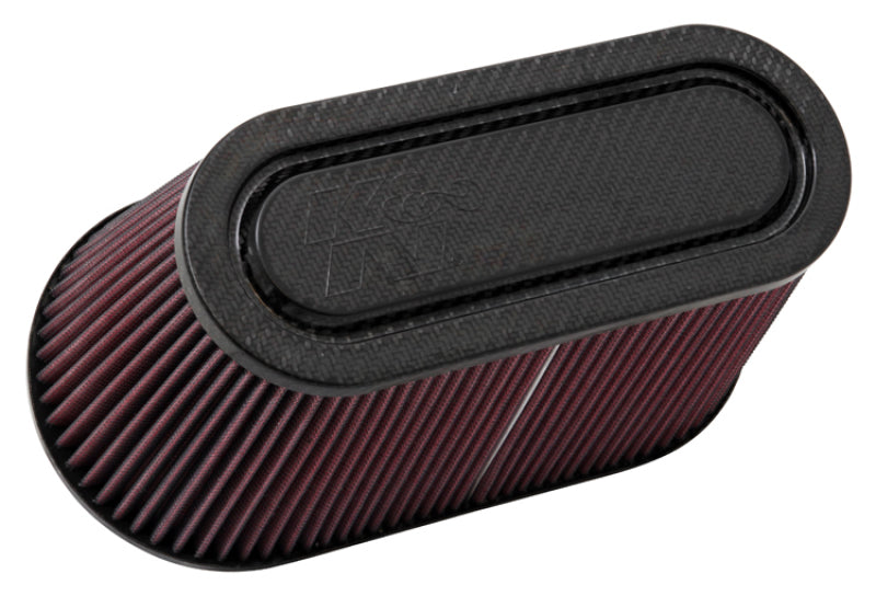 K&N Filter Univ Air Filter Carb Fib T/B 3-1/2in FLG OD / 12x6in B / 9-15/16x3-15/16in T / 6in H K&N Engineering KNNRP-5182