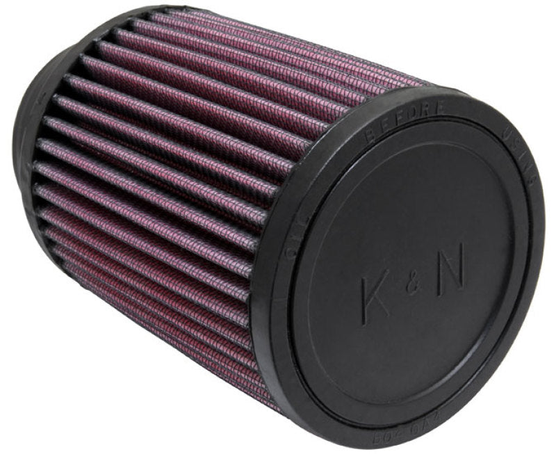 K&N Filter Universal Rubber Filter 2 3/4 inch 10 Degree Flange 4 inch OD 5 inch Height K&N Engineering KNNRU-1460
