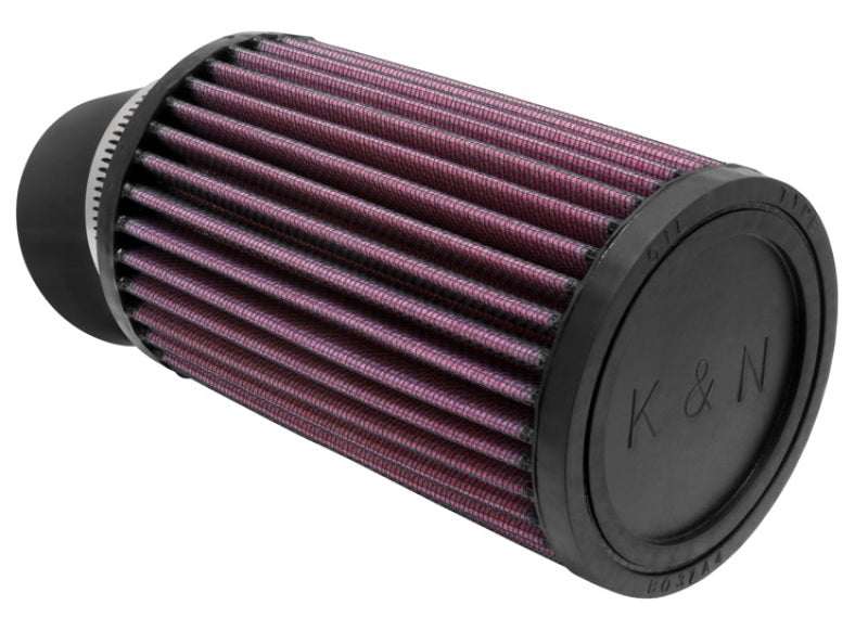 K&N Filter Universal Rubber Filter 2 7/16 inch 20 Degree Flange 3 3/4 inch OD 6 inch Height K&N Engineering KNNRU-1770