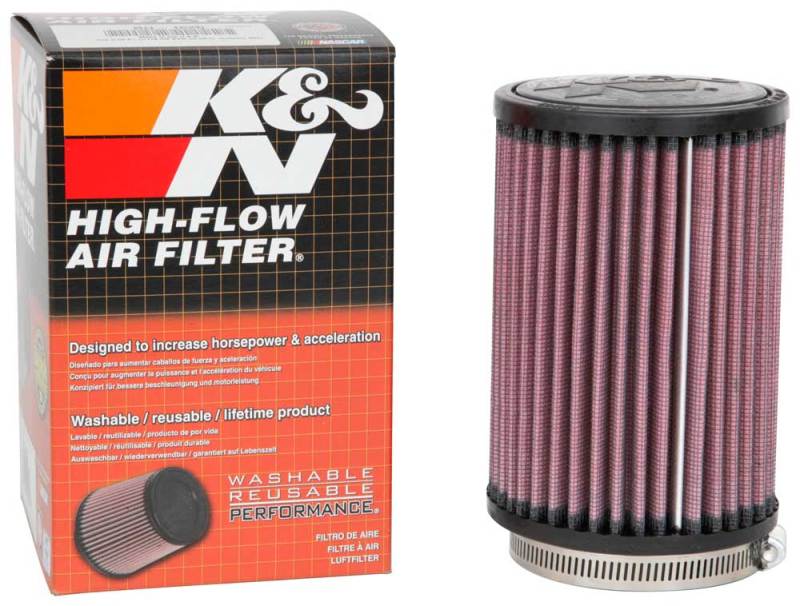 K&N Filter Universal Rubber Filter 2 7/8 inch Flange 4 inch OD 6 inch Height K&N Engineering KNNRU-1620