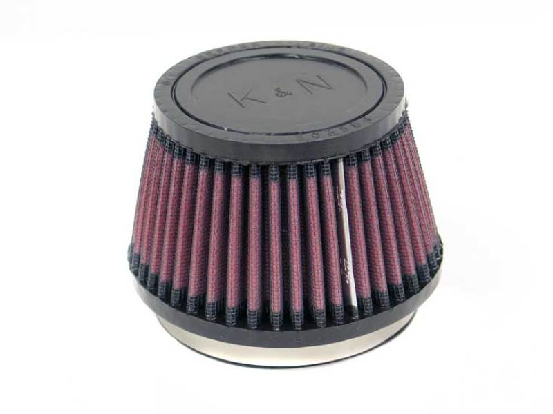 K&N Filter Universal Rubber Filter 3 1/2 inch Flange 4 5/8 inch Base 3 1/2 inch Top 3 inch Height K&N Engineering KNNRU-4410