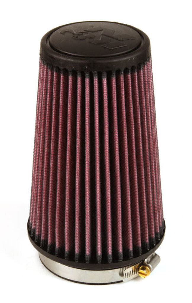 K&N Filter Universal Rubber Filter 3 1/2 inch Flange 4 5/8 inch Base 3 1/2 inch Top 7 inch Height K&N Engineering KNNRU-3130