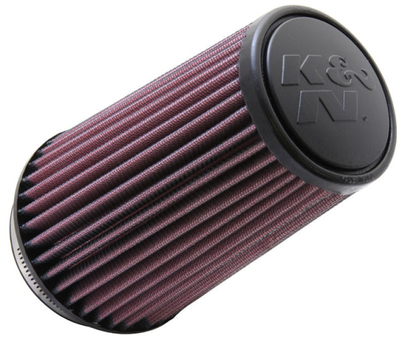 K&N Filter Universal Rubber Filter 3 1/2 inch Flange 4 5/8 inch Base 3 1/2 inch Top 7 inch Height K&N Engineering KNNRU-3130