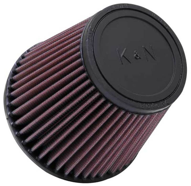 K&N Filter Universal Rubber Filter 3 Inch Flange 6 inch Base 4 inch Top 5 inch Height K&N Engineering KNNRU-3580