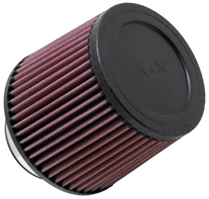 K&N Filter Universal Rubber Filter 3in Flange ID 6in Base OD 5.125in Top OD 5in Height K&N Engineering KNNRU-3570