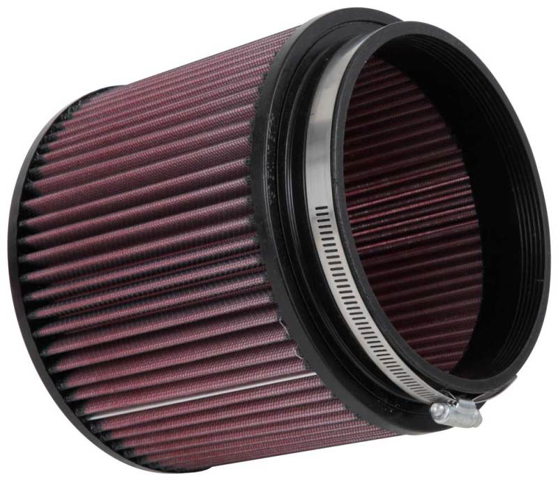 K&N Filter Universal Rubber Filter - Round Straight 3.5in Base OD x 3.5in Top OD x 5in H K&N Engineering KNNRU-0360