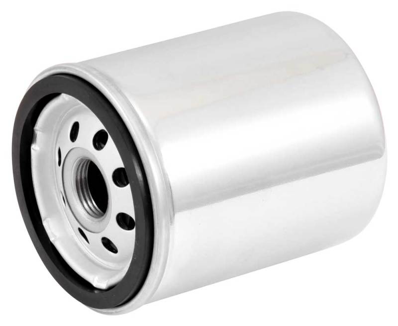 K&N Harley Davidson 3in OD x 4.063in H Chrome Oil Filter K&N Engineering KNNKN-170C