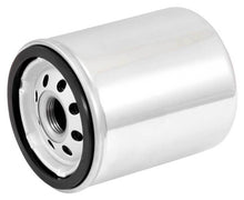 Load image into Gallery viewer, K&amp;N Harley Davidson 3in OD x 4.063in H Chrome Oil Filter K&amp;N Engineering KNNKN-170C