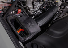 Load image into Gallery viewer, K&amp;N intake installed in GM 6.6L Duramax engine bay