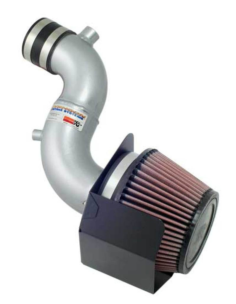 K&N Performance Intake Kit TYPHOON; HONDA FIT L4-1.5L, (SILVER) 07-08 K&N Engineering KNN69-1016-1TS