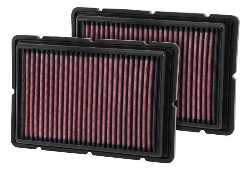 K&N Replacement Air Filter 05-09 Ferrari F360 11.125in O/S Length x 7.625 O/S Width x 1.313in H K&N Engineering KNN33-2494
