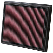 Load image into Gallery viewer, K&amp;N Replacement Filter 11.25in O/S Length x 10in O/S Width x 1.25in H for 13 Cadillac XTS 3.6L V6 K&amp;N Engineering KNN33-2483