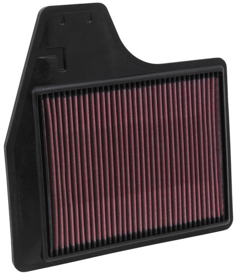 K&N Replacement Filter 11.438in O/S Length x 11.375in O/S Width x 1in H for 13 Nissan Altima 2.5L K&N Engineering KNN33-2478