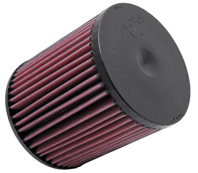 K&N Replacement Round Straight Universal Air Filter for 2010-2015 Audi A8 2.0L/2.5L/3.0L/4.0L/4.2L K&N Engineering KNNE-2999