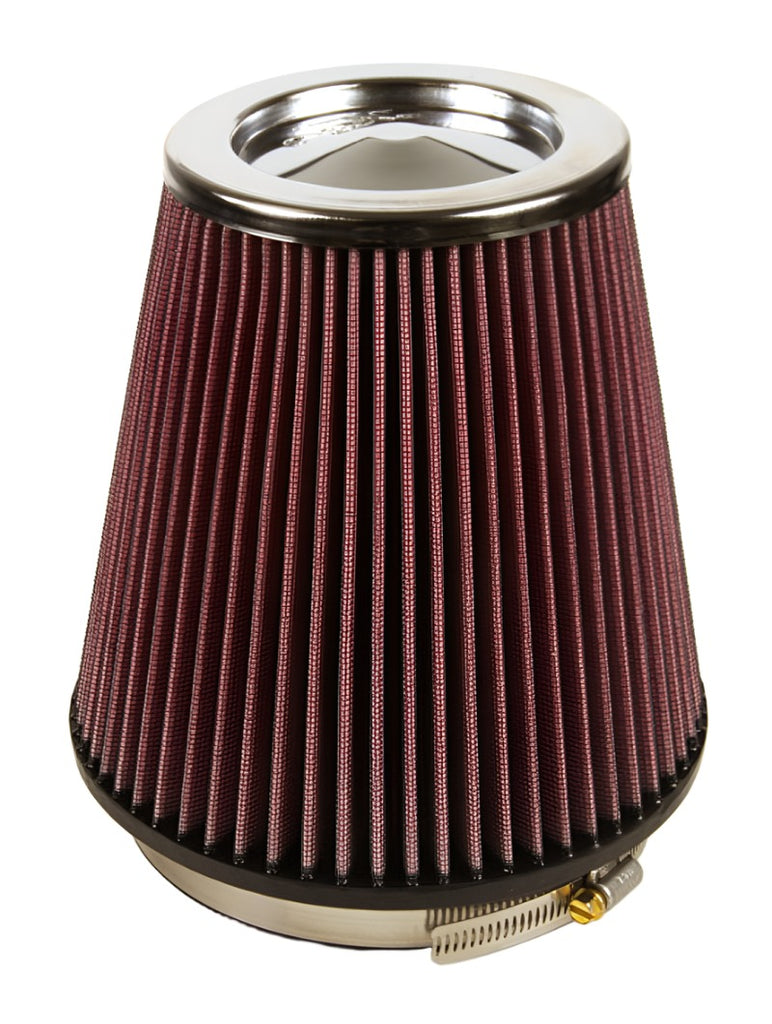 K&N Round Tapered Universal Air Filter 6 inch Flange 7 1/2 inch Base 5 inch Top 7 1/2 inch Height - Black Ops Auto Works